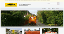 Desktop Screenshot of adro.pl